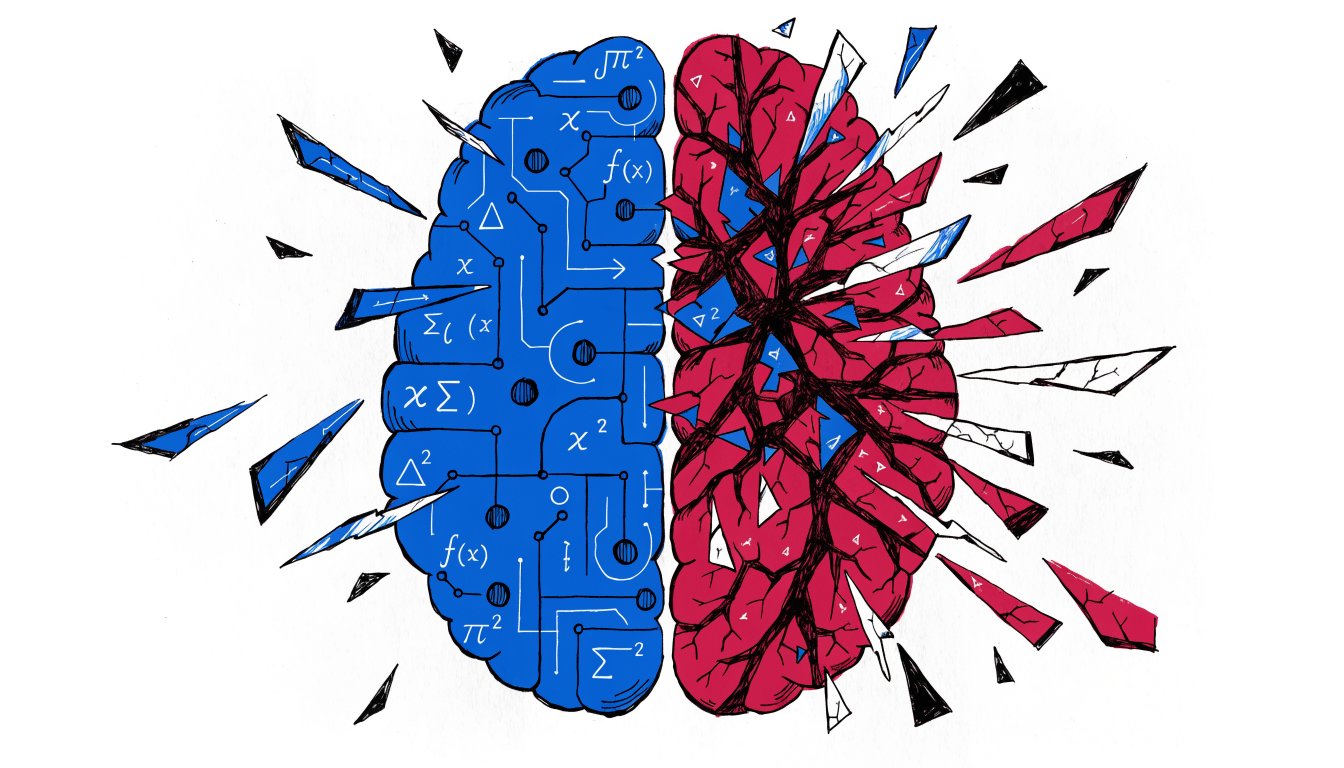 Autocolant cu Luigi Mangione portretizat ca figură religioasă, lipit pe un perete în Glasgow, Scoția